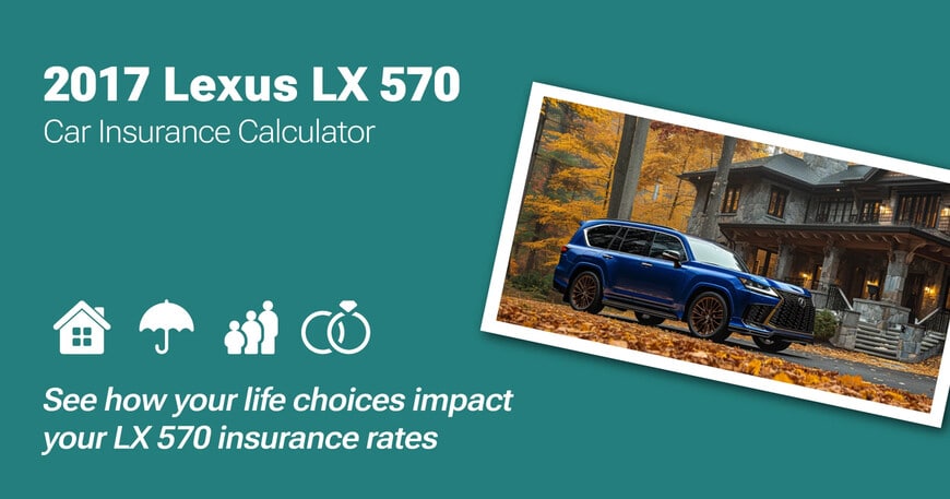 2017 Lexus LX 570 car insurance calculator image
