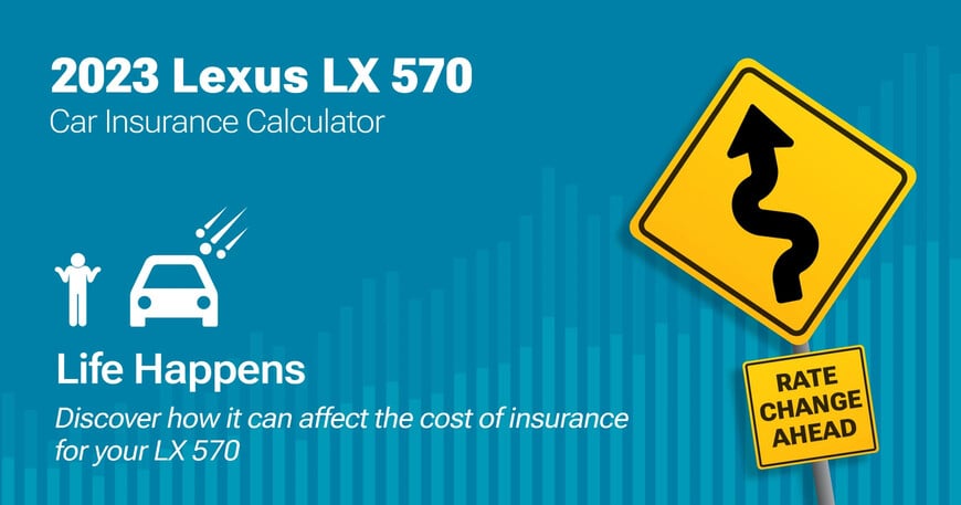 2023 Lexus LX 570 car insurance calculator image