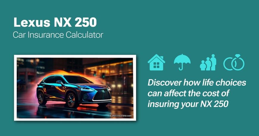 Lexus NX 250 car insurance calculator image