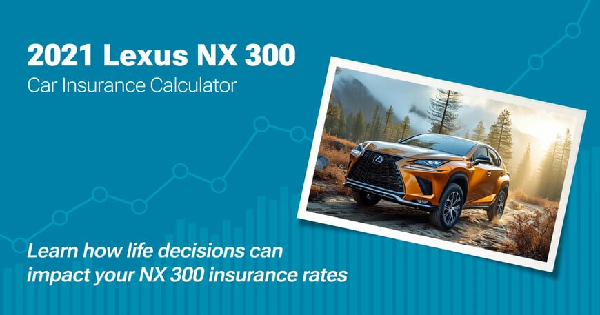 2021 Lexus NX 300 car insurance calculator image