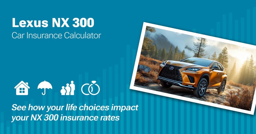 Lexus NX 300 car insurance calculator image
