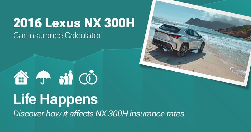 2016 Lexus NX 300H car insurance calculator image