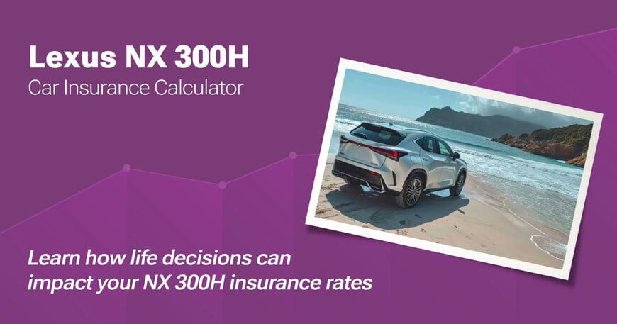 Lexus NX 300H car insurance calculator image