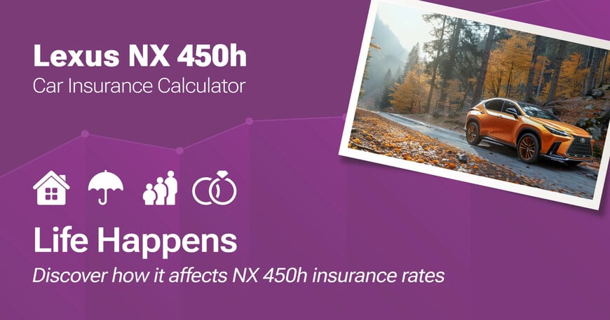 Lexus NX 450h car insurance calculator image