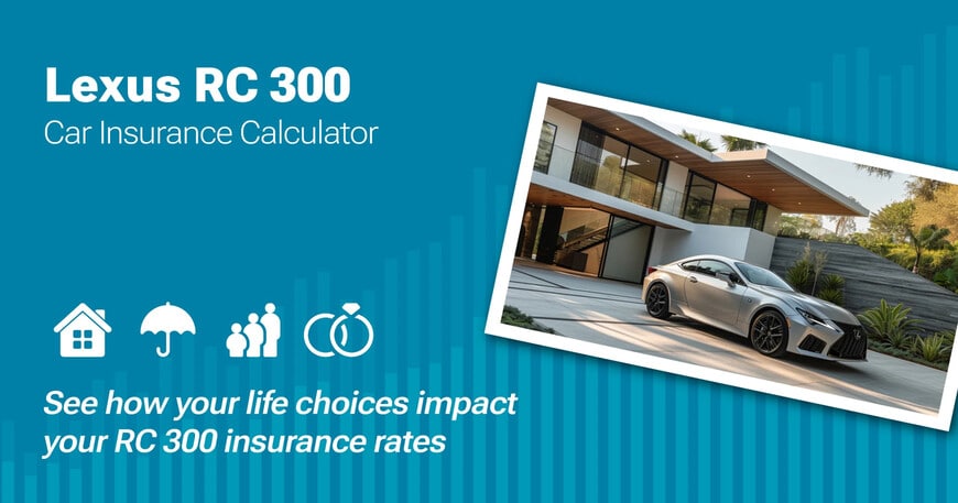 Lexus RC 300 car insurance calculator image