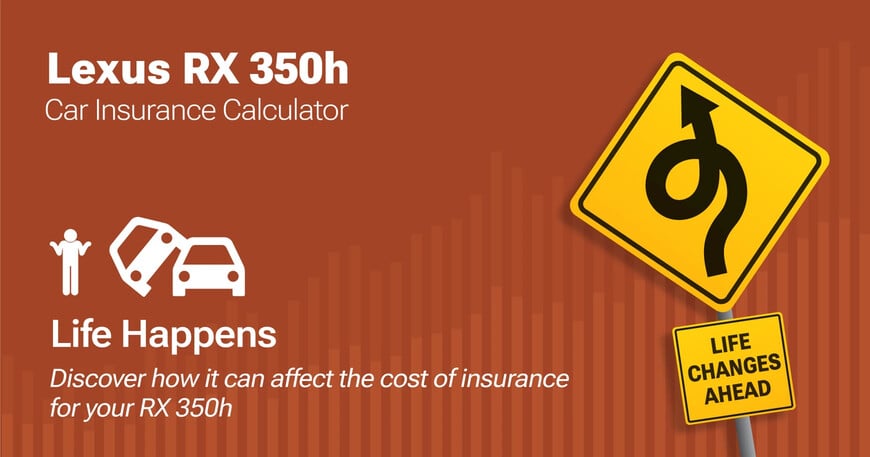 Lexus RX 350h car insurance calculator image