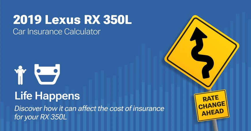 2019 Lexus RX 350L car insurance calculator image