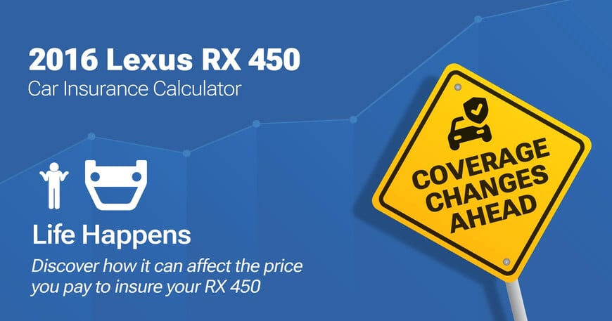 2016 Lexus RX 450 car insurance calculator image