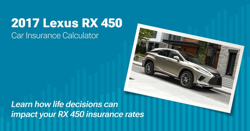 2017 Lexus RX 450 car insurance calculator image