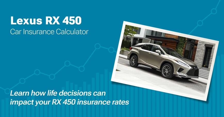 Lexus RX 450 car insurance calculator image