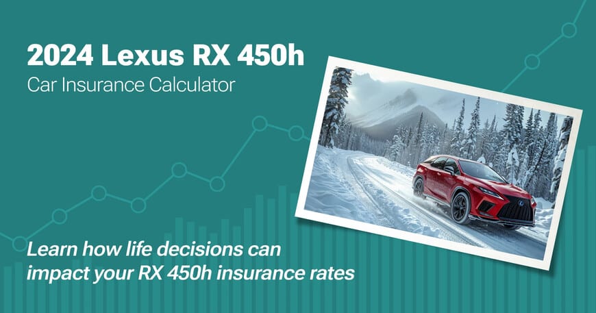 2024 Lexus RX 450h car insurance calculator image