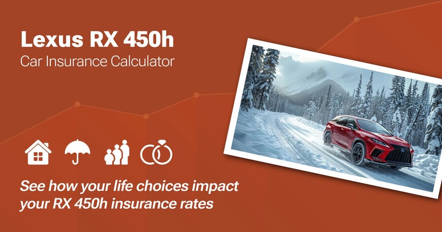 Lexus RX 450h car insurance calculator image