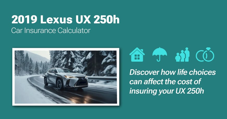 2019 Lexus UX 250h car insurance calculator image