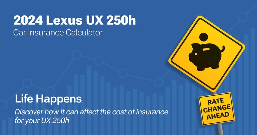 2024 Lexus UX 250h car insurance calculator image