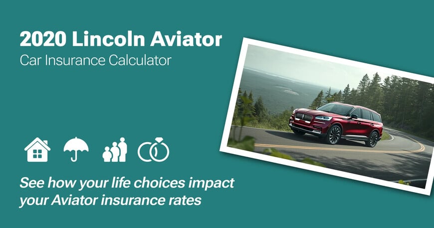 2020 Lincoln Aviator car insurance calculator image