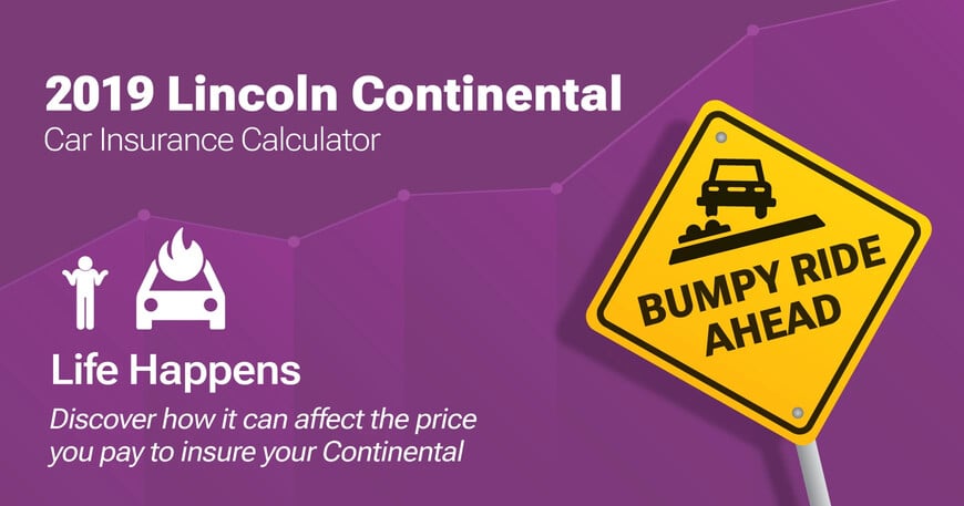 2019 Lincoln Continental car insurance calculator image
