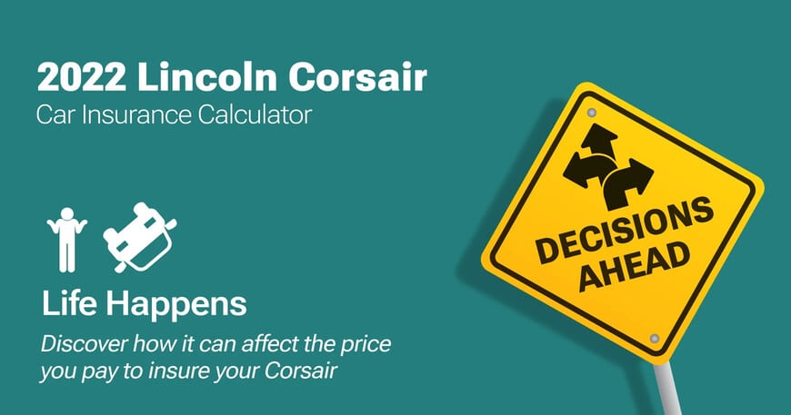 2022 Lincoln Corsair car insurance calculator image