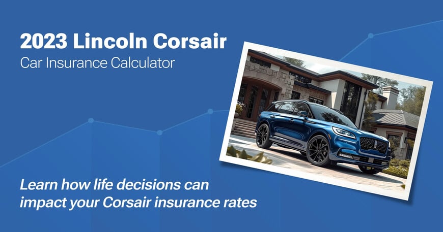 2023 Lincoln Corsair car insurance calculator image