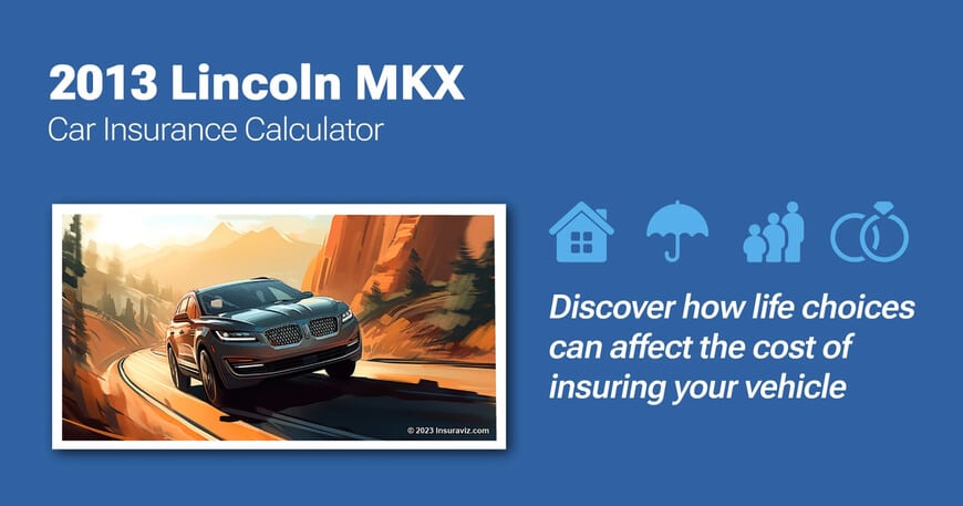 2013 Lincoln MKX car insurance calculator image