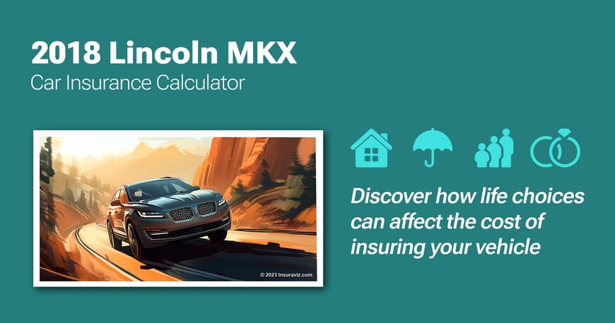 2018 Lincoln MKX car insurance calculator image