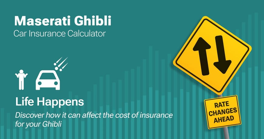 Maserati Ghibli car insurance calculator image