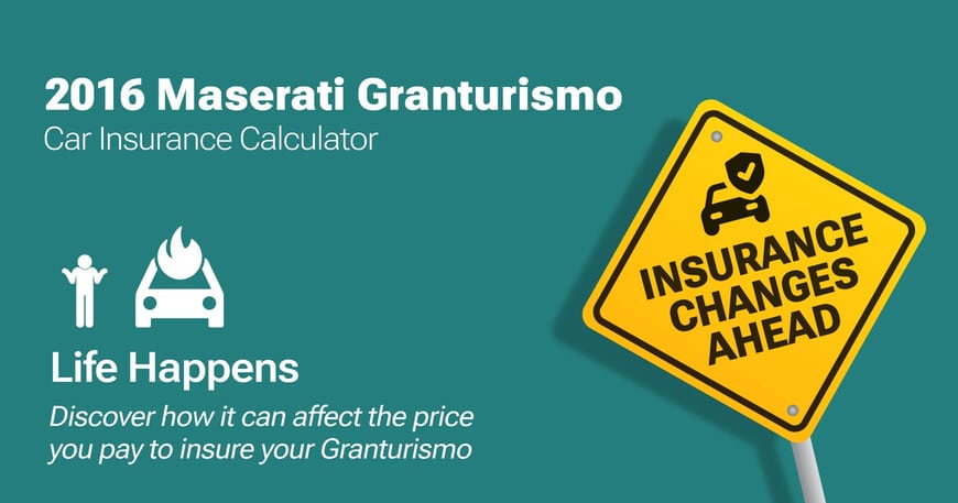 2016 Maserati Granturismo car insurance calculator image