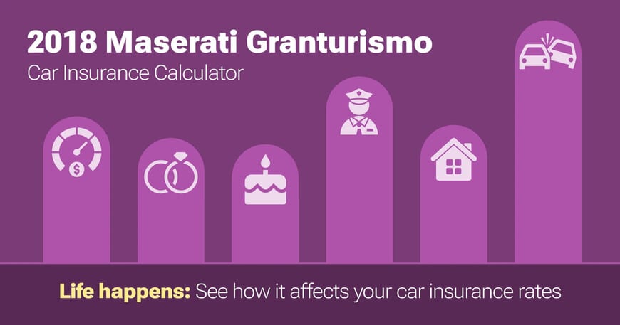 2018 Maserati Granturismo car insurance calculator image