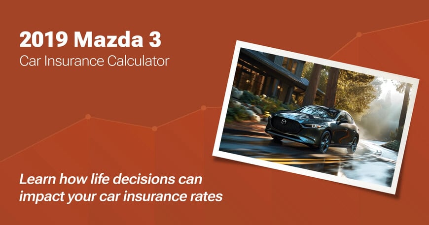 2019 Mazda 3 car insurance calculator image