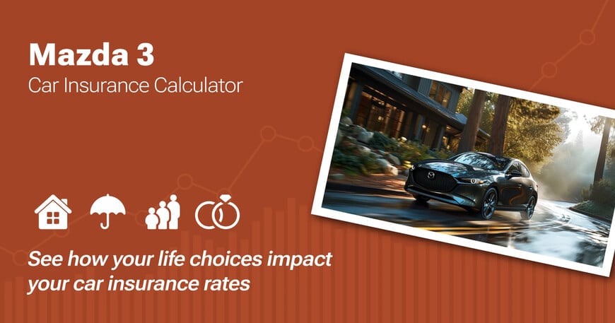 Mazda 3 car insurance calculator image