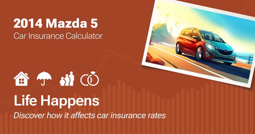 2014 Mazda 5 car insurance calculator image