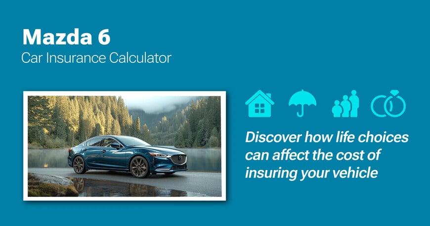 Mazda 6 car insurance calculator image