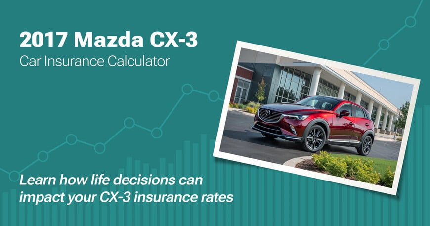 2017 Mazda CX-3 car insurance calculator image