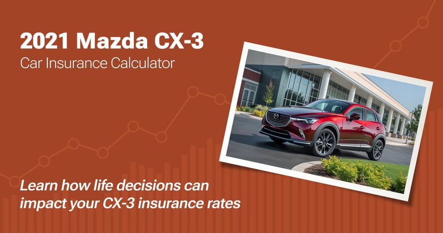2021 Mazda CX-3 car insurance calculator image