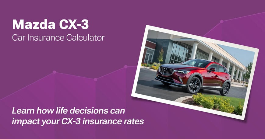 Mazda CX-3 car insurance calculator image