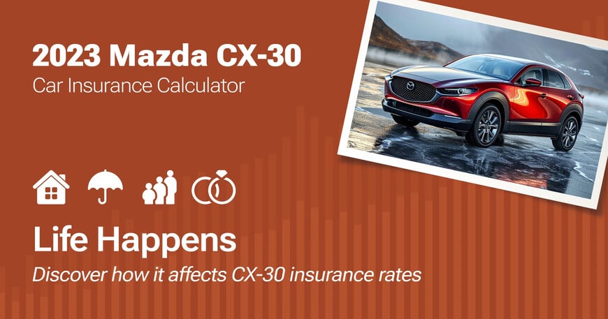 2023 Mazda CX-30 car insurance calculator image