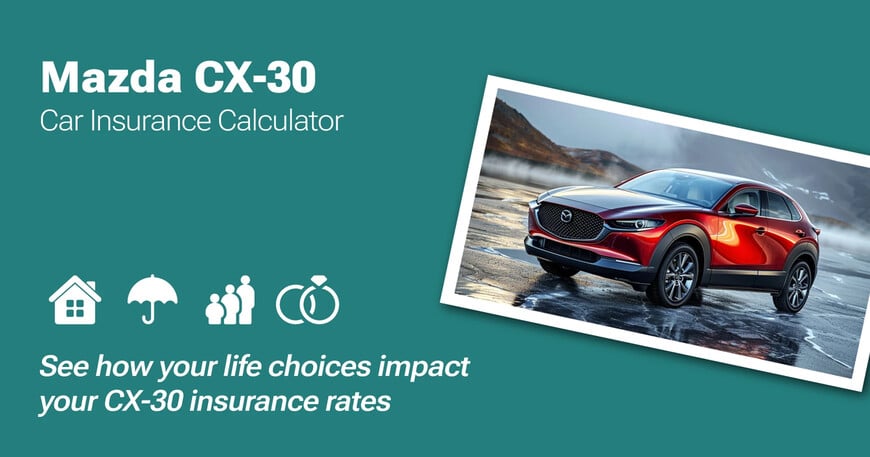 Mazda CX-30 car insurance calculator image