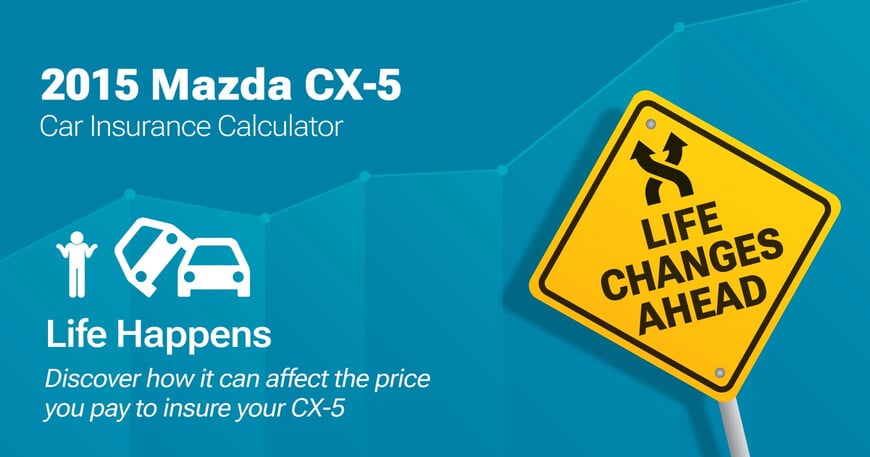2015 Mazda CX-5 car insurance calculator image