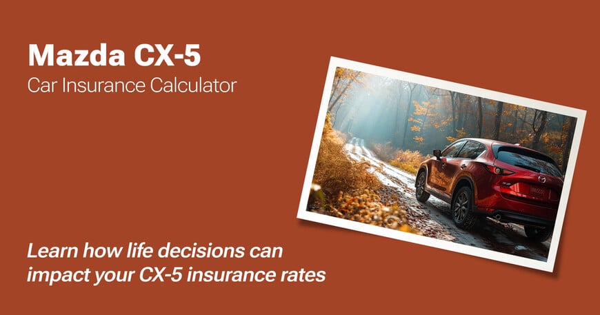 Mazda CX-5 car insurance calculator image