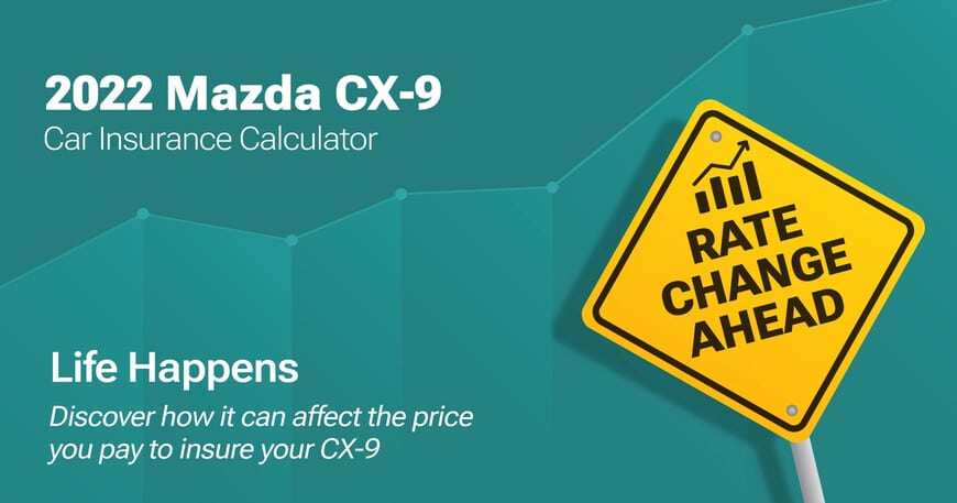 2022 Mazda CX-9 car insurance calculator image