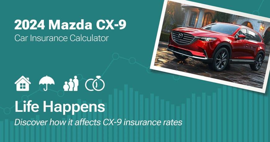 2024 Mazda CX-9 car insurance calculator image