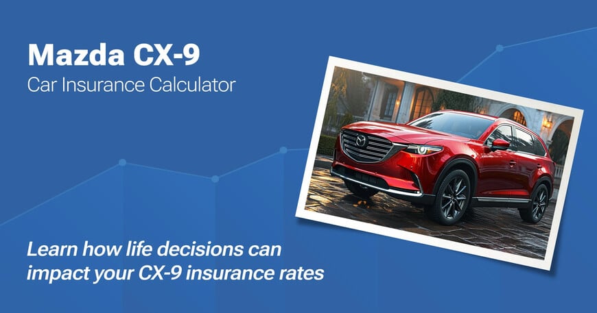 Mazda CX-9 car insurance calculator image