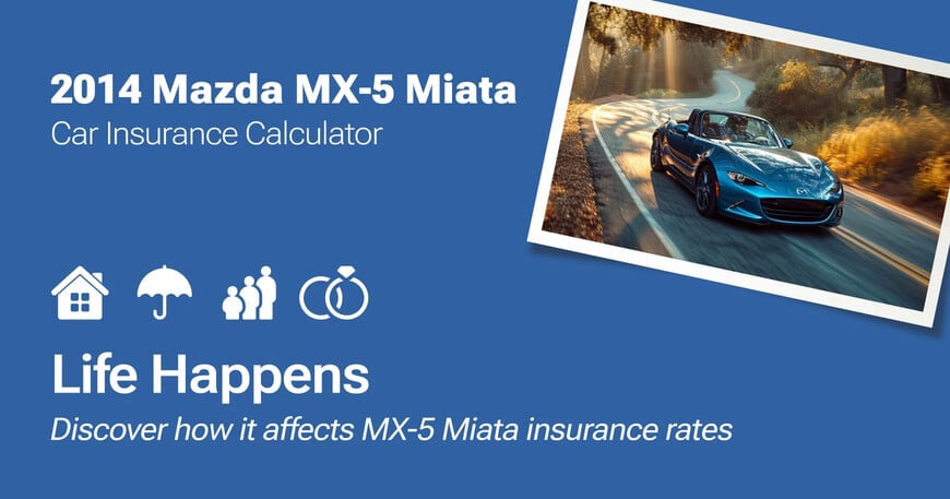 2014 Mazda MX-5 Miata car insurance calculator image