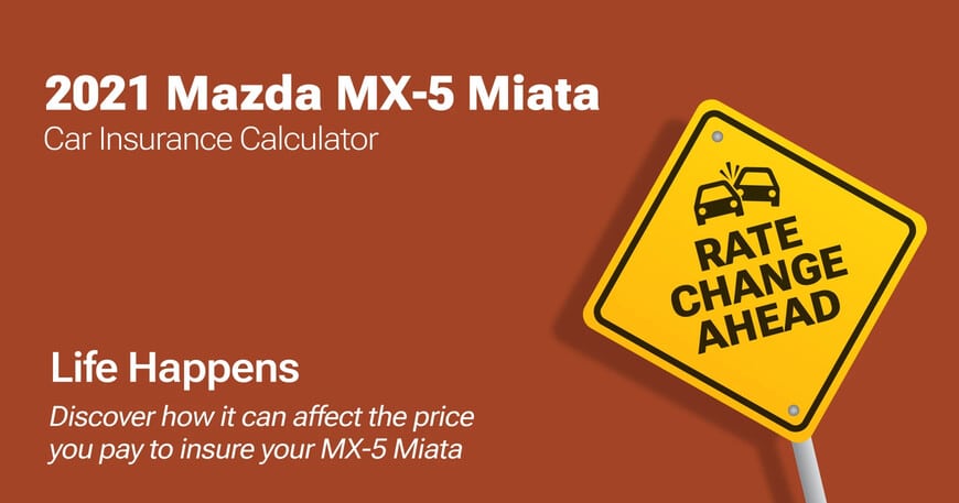 2021 Mazda MX-5 Miata car insurance calculator image