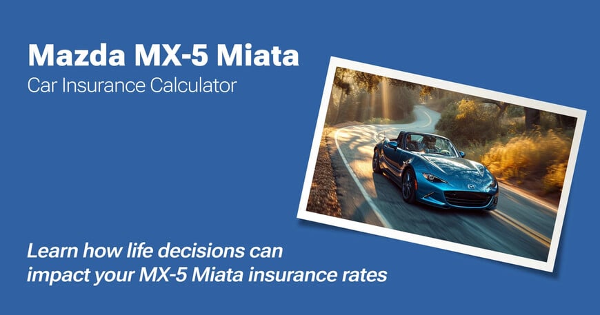 Mazda MX-5 Miata car insurance calculator image
