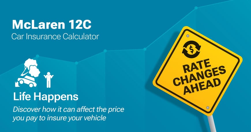 McLaren 12C car insurance calculator image