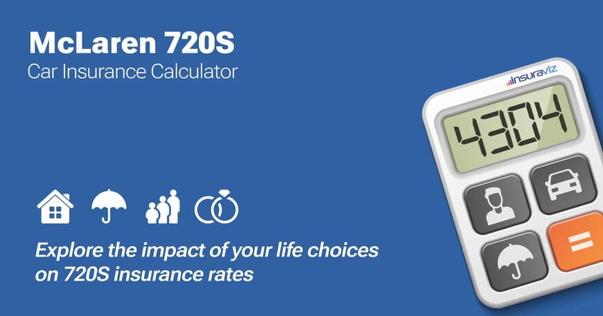McLaren 720S car insurance calculator image