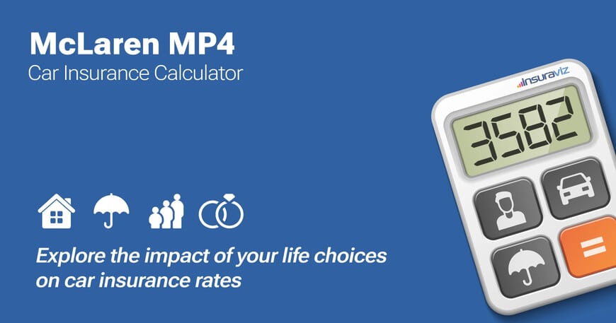 McLaren MP4 car insurance calculator image