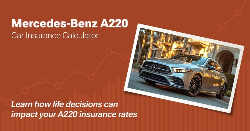 Mercedes-Benz A220 car insurance calculator image