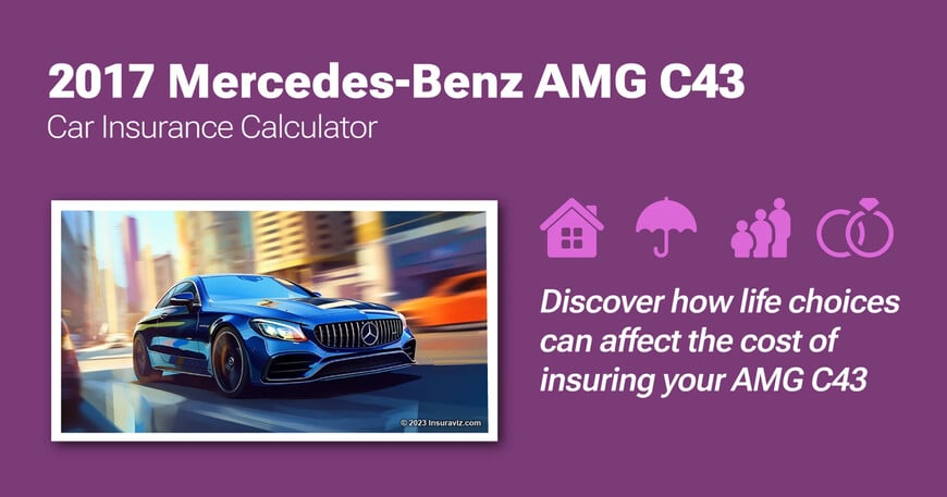 2017 Mercedes-Benz AMG C43 car insurance calculator image