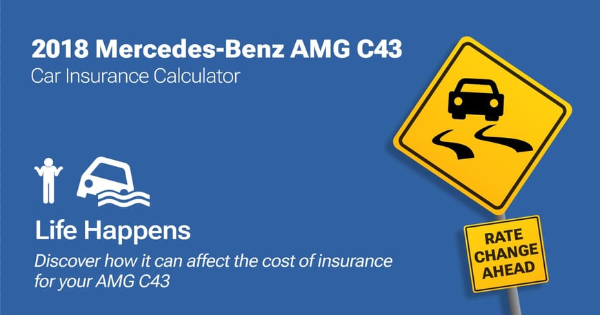 2018 Mercedes-Benz AMG C43 car insurance calculator image